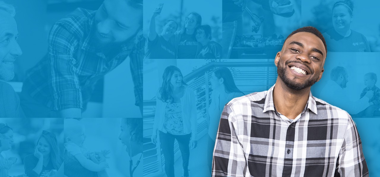 Young professional man smiling