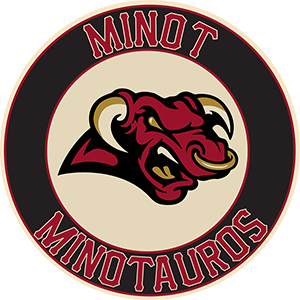 Minot Minotauros mascot logo