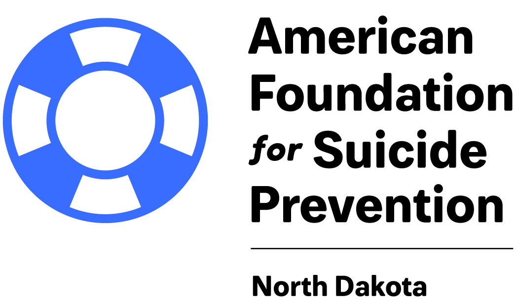 American Foundation for Suicide Prevention North Dakota logo