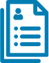 Patient application icon of a stack of papers.