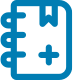 Provider manual icon of a manual.