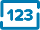 Taxonomy codes icon of box with numbers 1, 2 and 3.