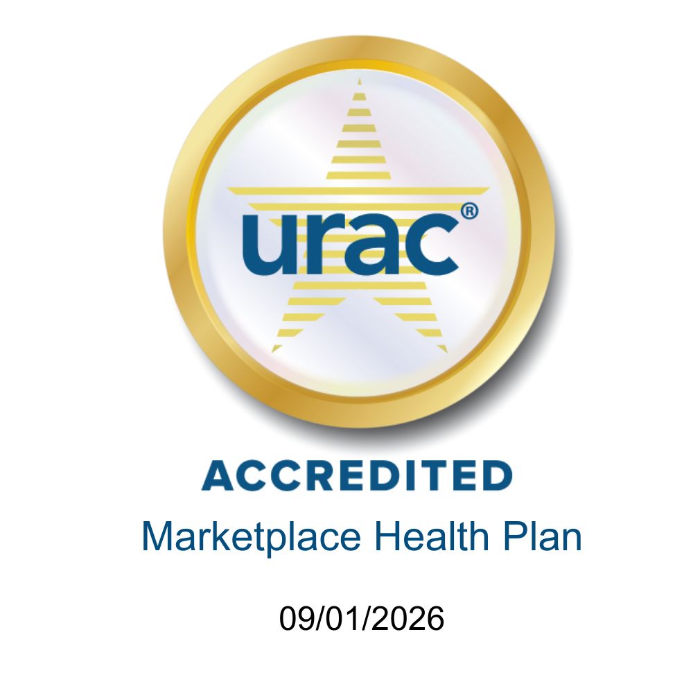 URAC Accredited Marketplace Health Plan