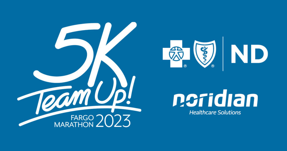 Fargo Marathon 5K 2023 logo