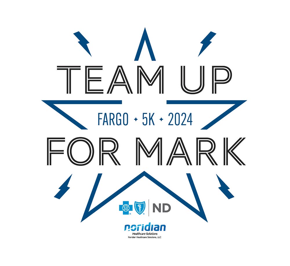 Fargo 5K Team Up Logo 2024