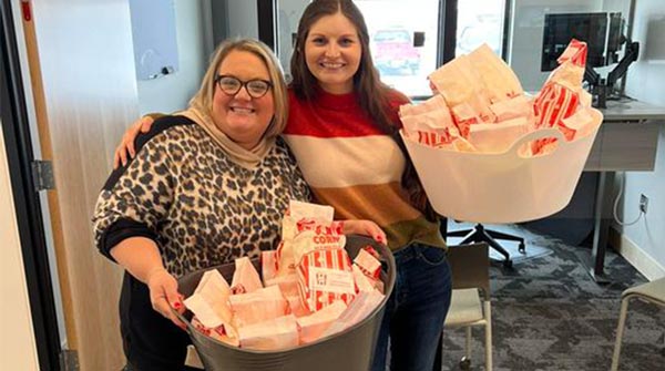 TrueNorth Steel team members Giving Hearts Day