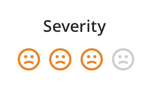Severity icon 3 out of 4