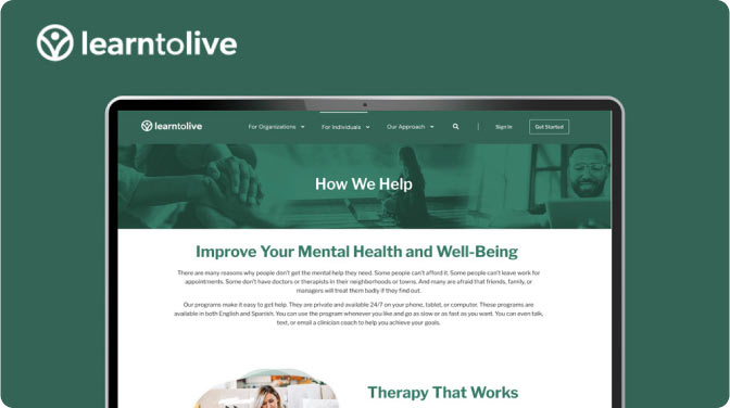 Learntolive screenshot