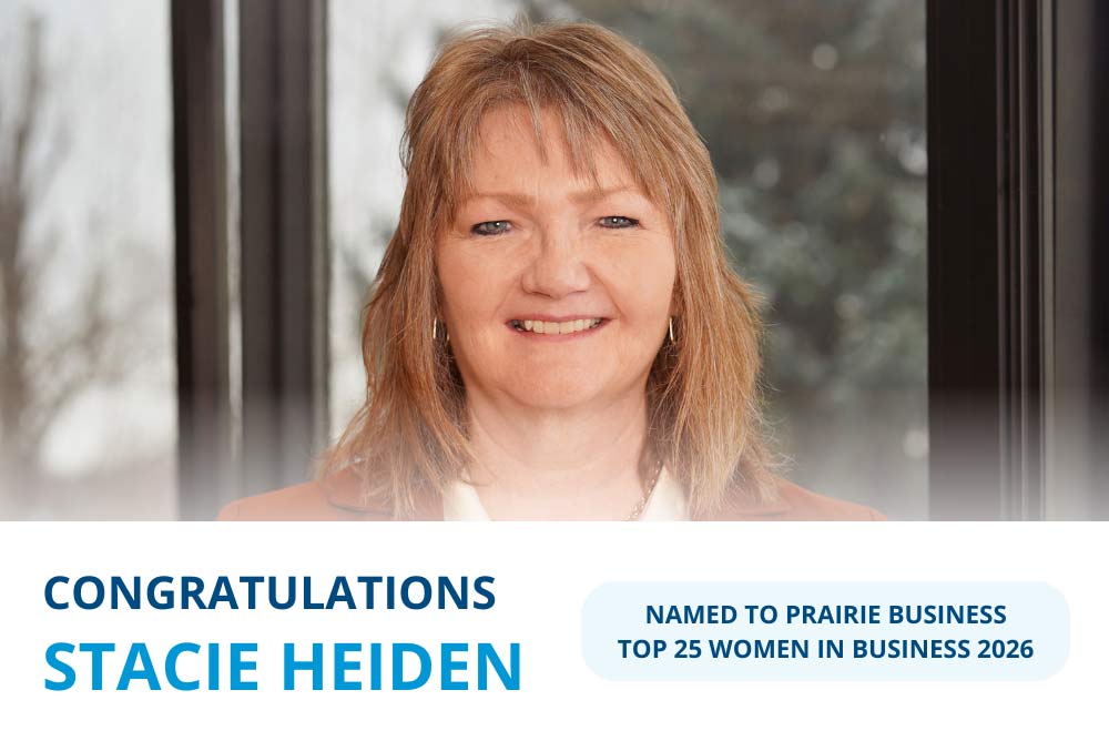 Stacie Heiden name to Prairie Business Top 25 Women in Business 2026