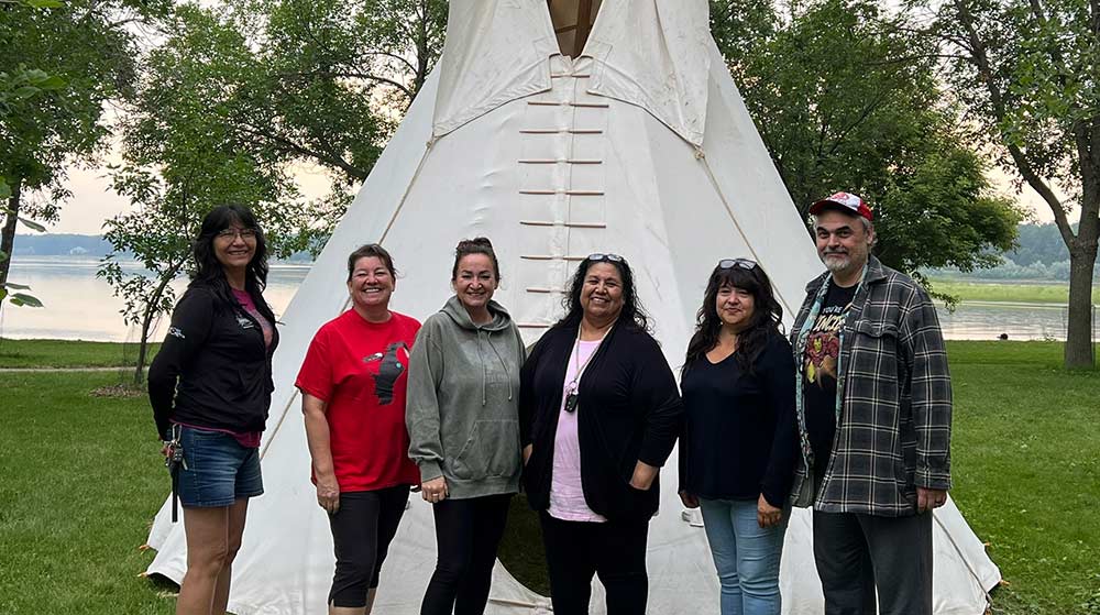 Sacred Pipe supporting Burleigh County Indigenous community