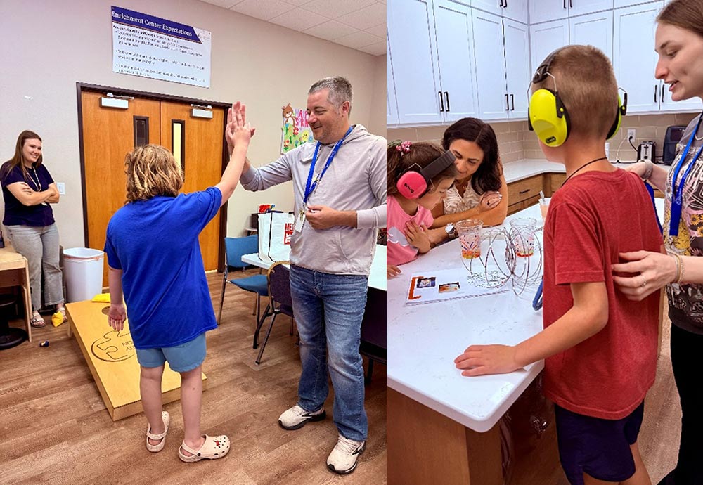 North Dakota Autism Center's school-based program students