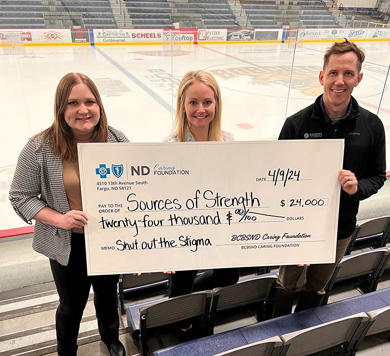 Shut out the Stigma check presentation